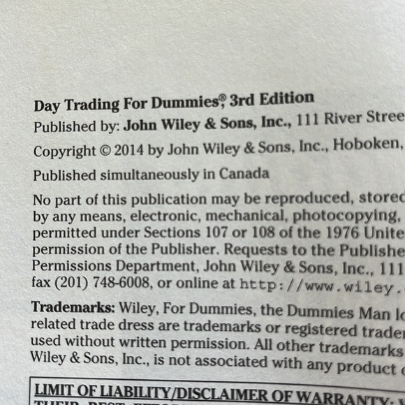 Book: Day Trading For Dummies - Picture 4 of 6